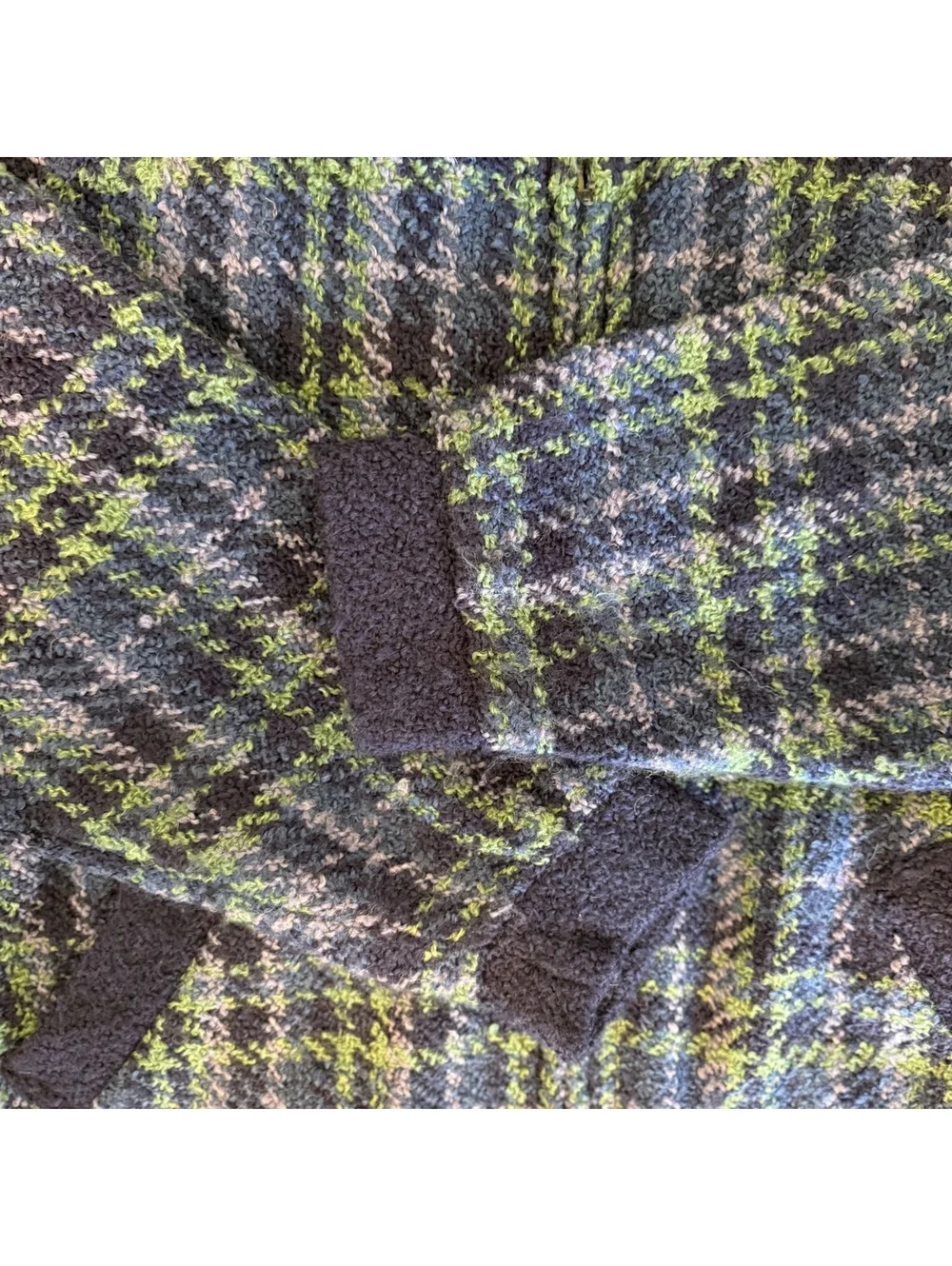 Vintage Boyne Valley Weavers Ireland Rare Convertible Wool Jacket Large